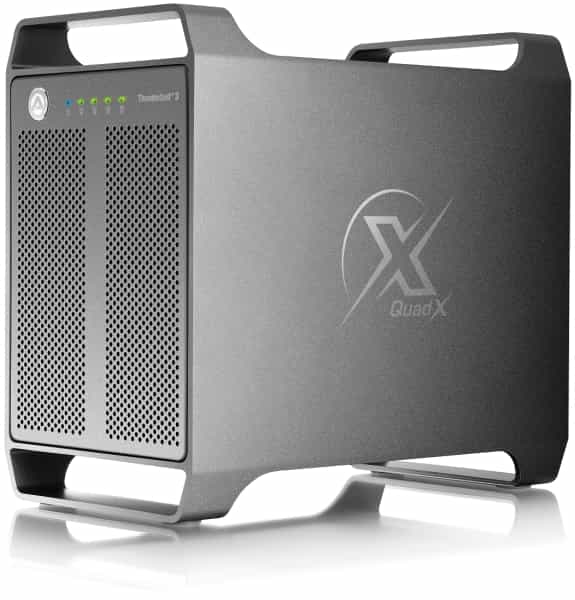 AKiTiO Thunder3 Quad X：Thunderbolt 3 対応 4ベイ外付け ...